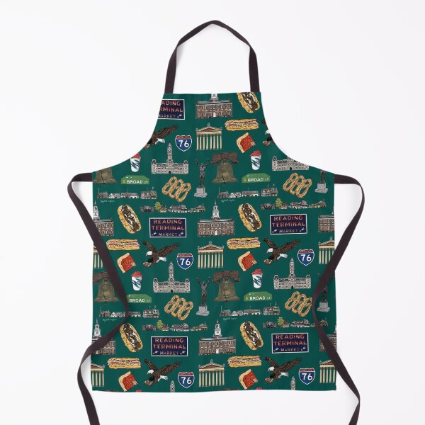Item preview, Philly Pattern - Dark Green designed and sold by Elizabeth Weglein.