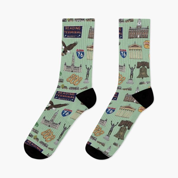 Item preview, Philly Pattern - Green designed and sold by Elizabeth Weglein.