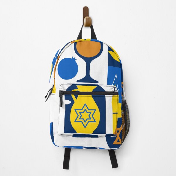 Item preview, Hanukkah Symbols Geometric Composition designed and sold by Planet of Koalas. Character design.