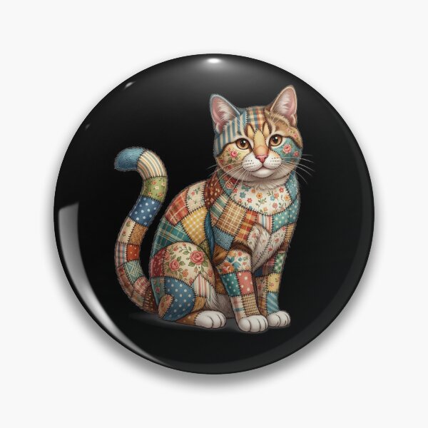 Item preview, Patchwork Cat designed and sold by ReneMM.