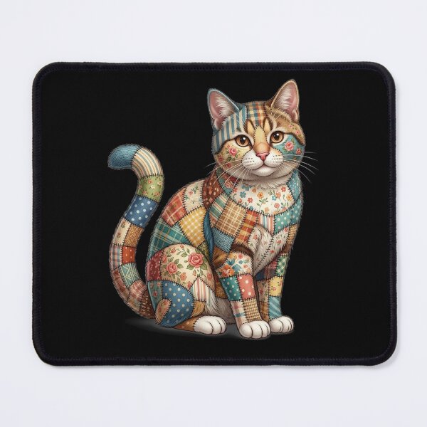 Item preview, Patchwork Cat designed and sold by ReneMM.