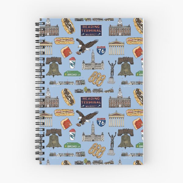 Item preview, Philly Pattern - Blue designed and sold by Elizabeth Weglein.
