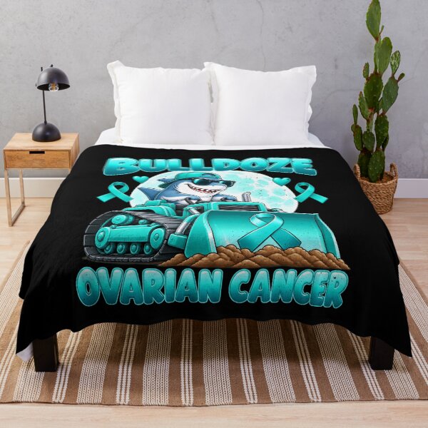 Item preview, Ovarian Cancer Awareness with a Shark designed and sold by elderberry.