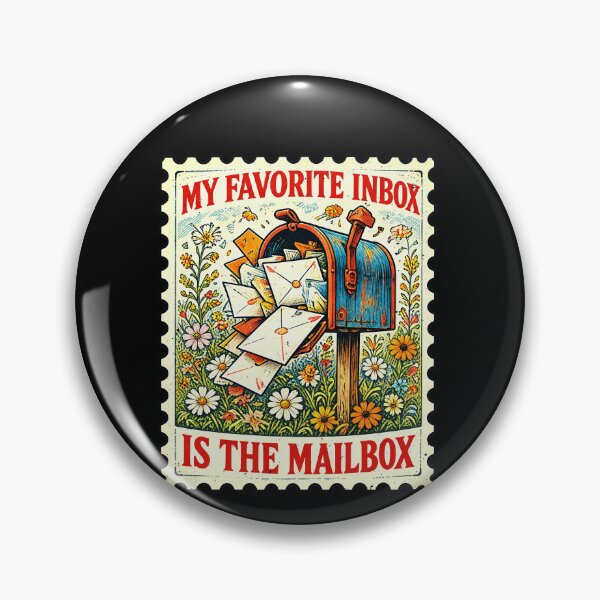 Item preview, Mailbox Favorite Inbox Joke with Analog Revival designed and sold by elderberry.