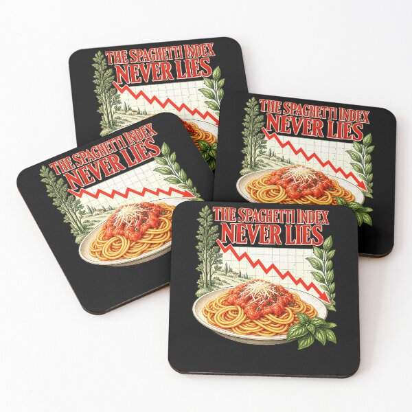 Item preview, Recession Indicator Meme: Spaghetti Index Never Lies designed and sold by elderberry.