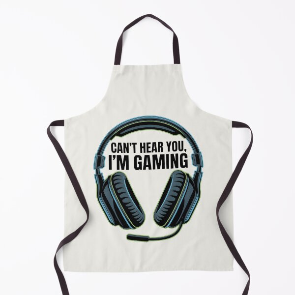 Item preview, Can’t Hear You, I’m Gaming – Funny Gamer Quote designed and sold by Jollys-ArtShop.