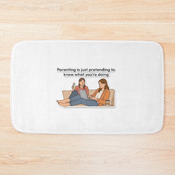 Item preview, Parenting & Work Balance Quote designed and sold by NiftyWrx.