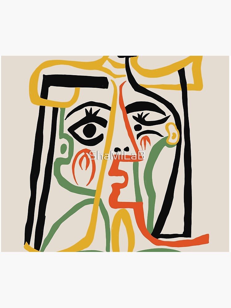 Picasso - Woman's head #1 by ShaMiLaB