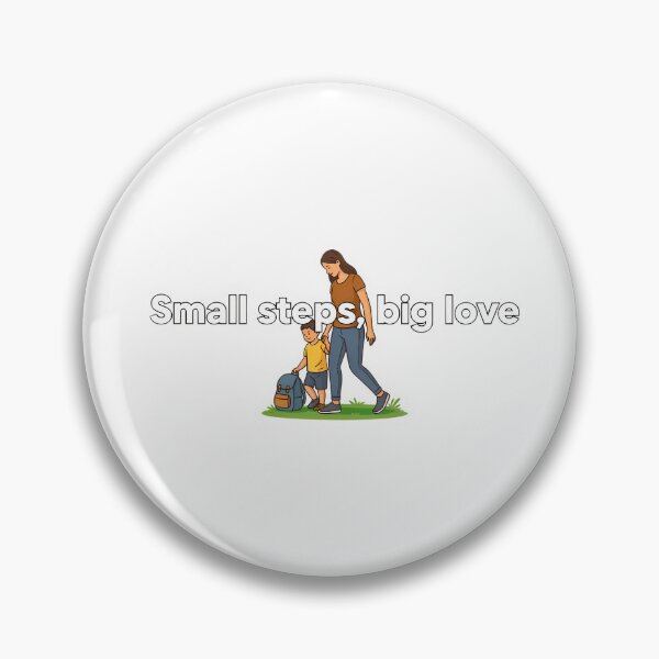 Item preview, Small Steps, Big Love designed and sold by NiftyWrx.