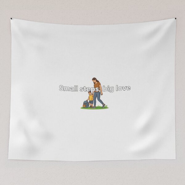 Item preview, Small Steps, Big Love designed and sold by NiftyWrx.