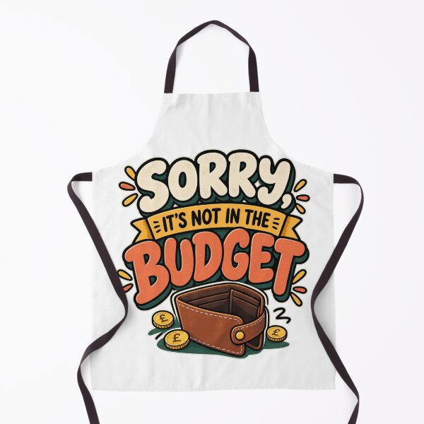 Item preview, Sorry It's Not in the Budget – Funny Budgeting and Frugal Living designed and sold by JLMWorks.