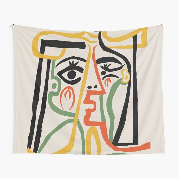 Picasso - Woman's head #1 Tapestry