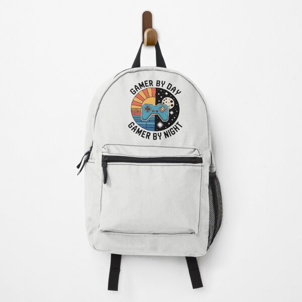 Item preview, Gamer by Day, Gamer by Night – Funny Gaming Quote designed and sold by Jollys-ArtShop.
