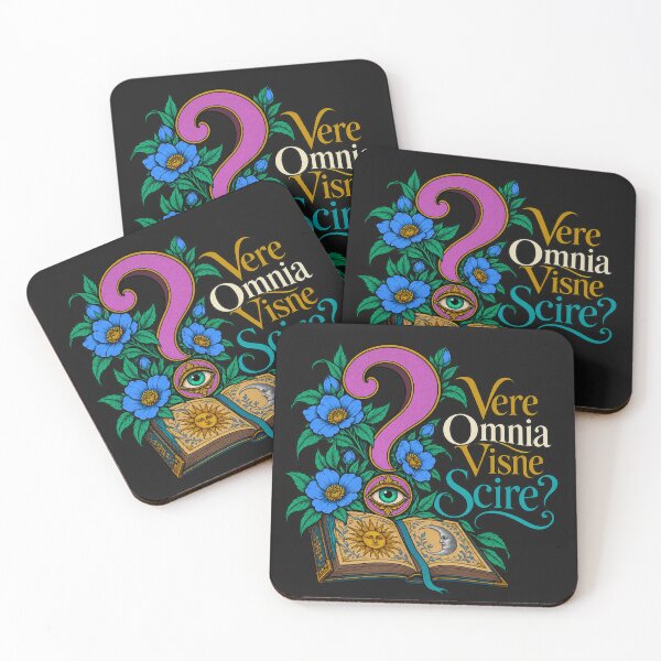 Item preview, Vere Omnia Visne Scire? – Mystical Book of Secrets designed and sold by Aimetoi.