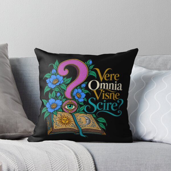 Item preview, Vere Omnia Visne Scire? – Mystical Book of Secrets designed and sold by Aimetoi.