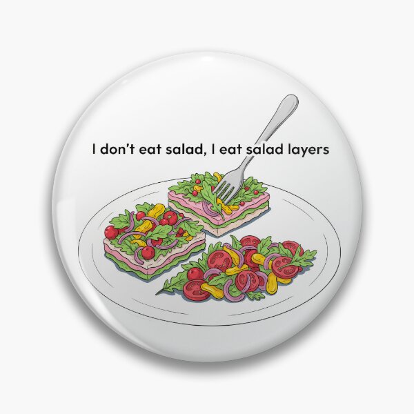Item preview, Salad Layer Enthusiast designed and sold by NiftyWrx.
