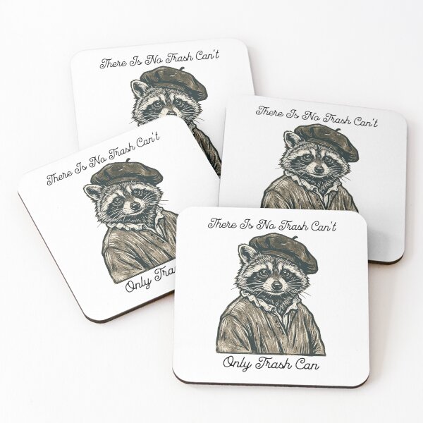 Item preview, Raccoon There Is No Trash Can't Optimism designed and sold by d247.