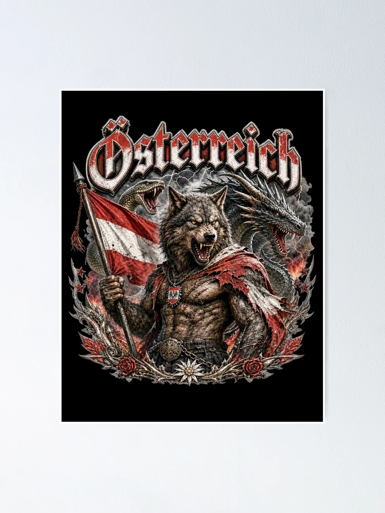 Thumbnail 1 of 3, Poster, Werewolf Austria designed and sold by ReneMM.