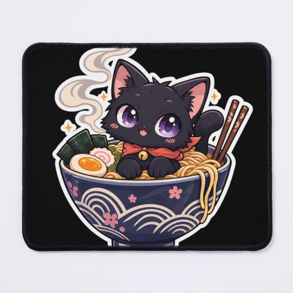 Item preview, Copy of Neko Ramen Club Japanese Cat, Retro Ramen Japan Food Vintage Poster designed and sold by TulipsArtDesigns .