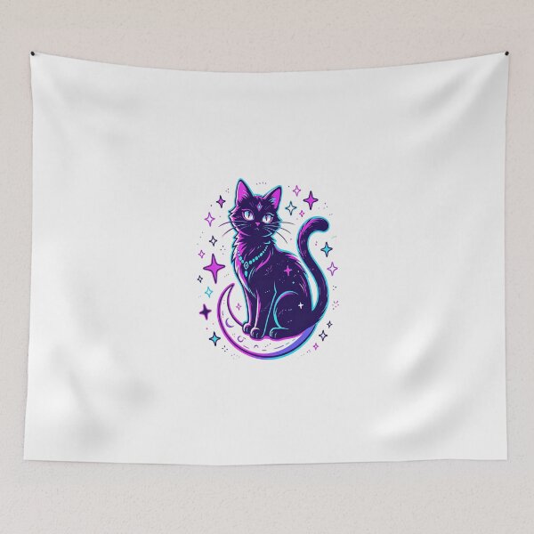 Item preview, Celestial Cake Cat on Moon designed and sold by BladiWChampion.