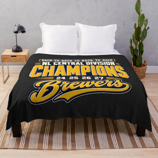 Item preview, Brewers Back To Back To Back To Back NL Central Division Champions 24 25 26 27 Dynasty designed and sold by Pliable.