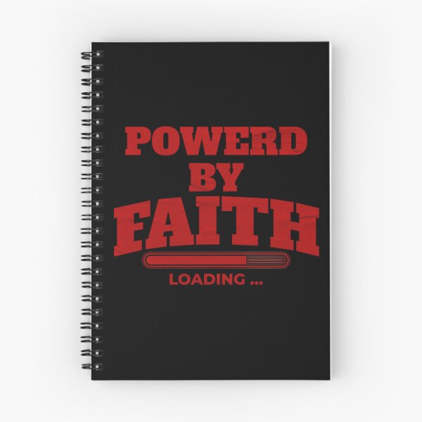 Item preview, Powered By Faith Loading - Bar Typography Islamic Design (V.1) designed and sold by D-Islamic.