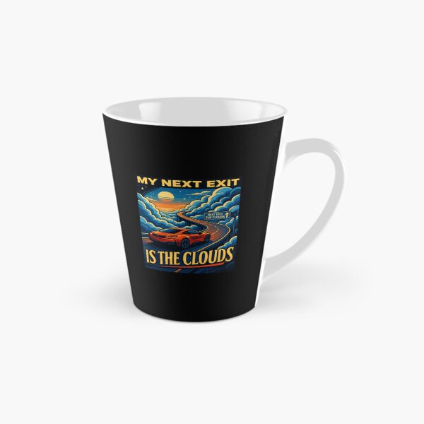 Item preview, My Next Exit Is The Clouds Car Dream Drive designed and sold by AmeliaShirts.