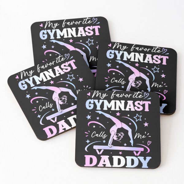 Item preview, My Favorite Gymnast Calls Me Daddy designed and sold by Alzasshop.