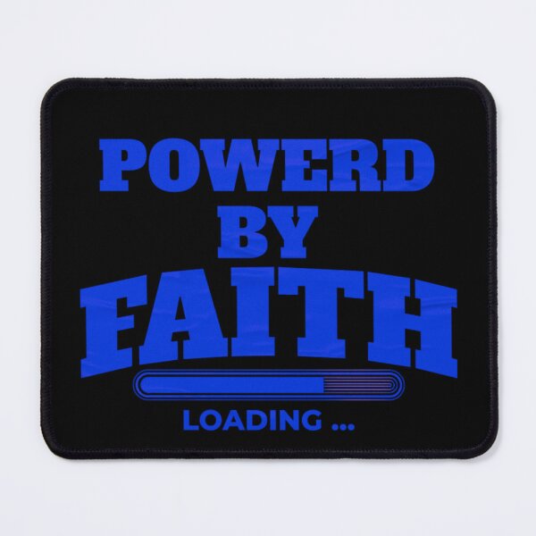Item preview, Powered By Faith Loading - Bar Typography Islamic Design (V.2) designed and sold by D-Islamic.