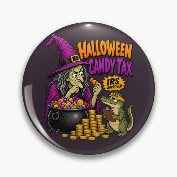 Item preview, Halloween Candy Tax Funny Accountant Humor designed and sold by PunchDrop.