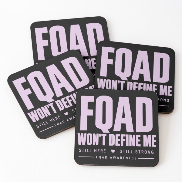 Item preview, FQAD Won’t Define Me – Strong Despite Illness designed and sold by Small Revolutions.