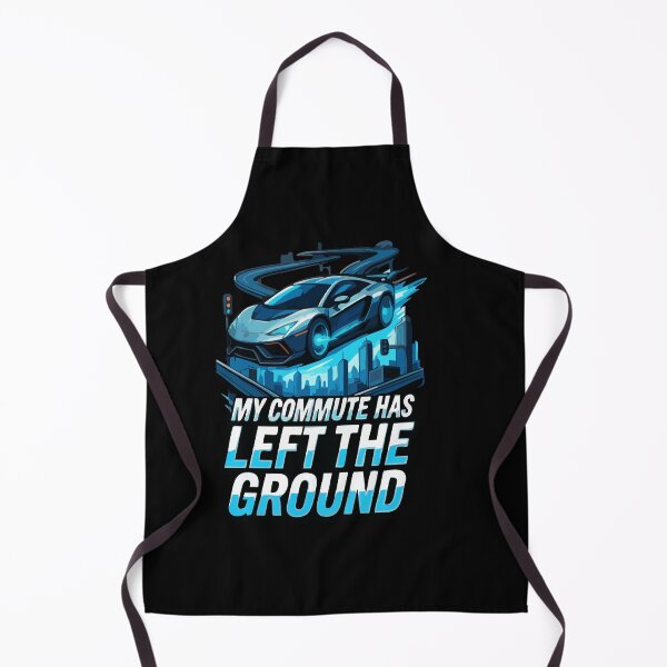 Item preview, My Commute Has Left The Ground Flying Car designed and sold by AmeliaShirts.