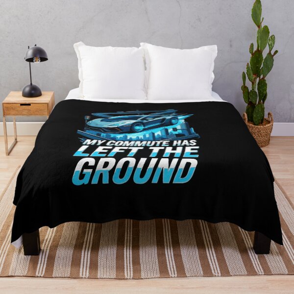 Item preview, My Commute Has Left The Ground Flying Car designed and sold by AmeliaShirts.