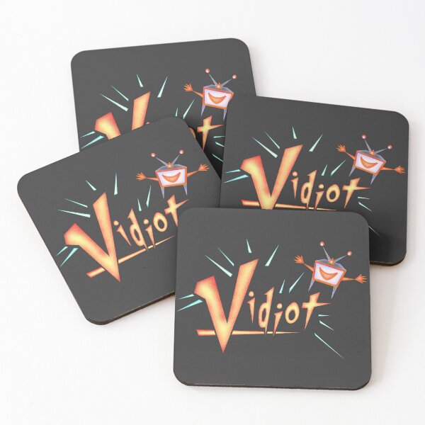 Item preview, Vidiot - Transparent Logo | 90s Australian TV designed and sold by Michael Capparelli.