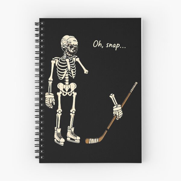 Item preview, Oh Snap Hockey Skeleton designed and sold by Alzasshop.