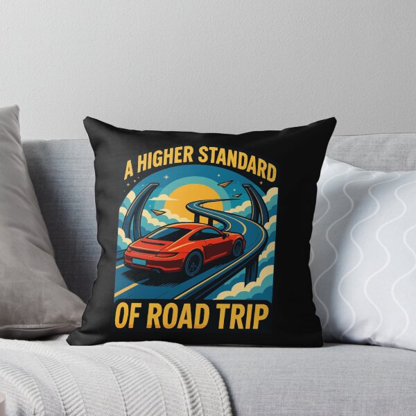 Item preview, A Higher Standard Of Road Trip Sports Car Design designed and sold by AmeliaShirts.