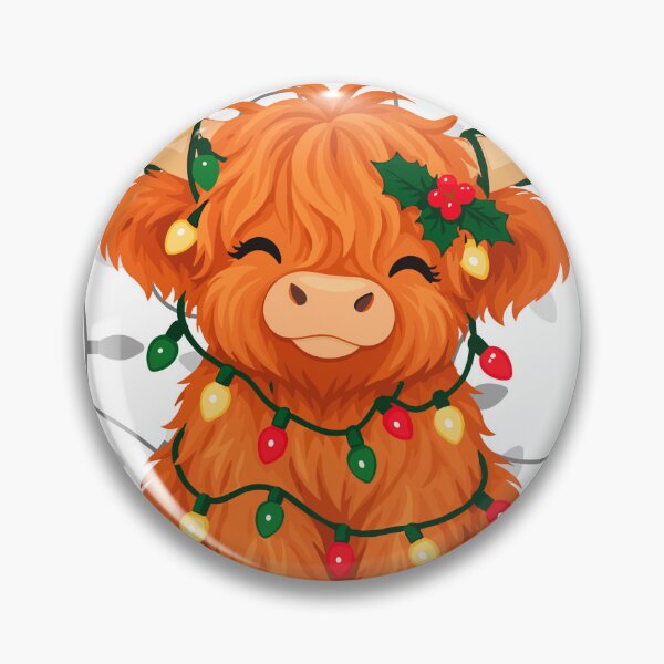 Item preview, Christmas Cow designed and sold by April Long Designs.