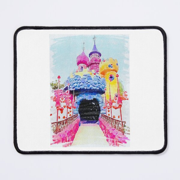 Item preview, Alice in wonderland Artwork — Disneyland Paris Queen of hearts' Castle designed and sold by FoolishDreamers.
