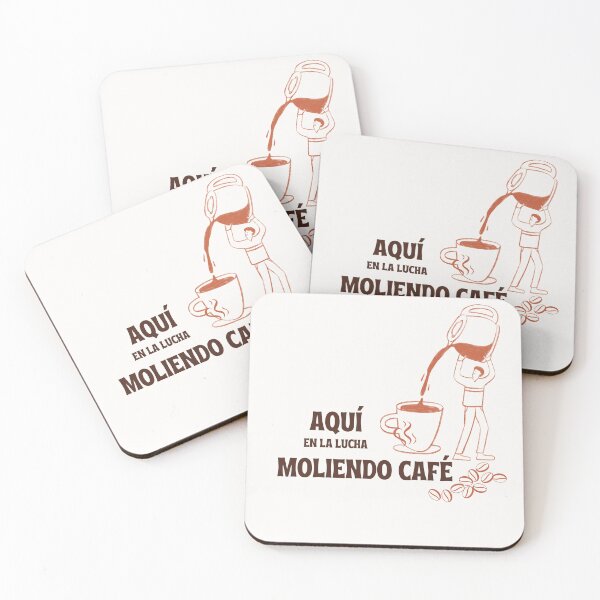 Item preview, Here In The Struggle Grinding Coffee - Coffee Lover Funny Quote Illustration designed and sold by chicaneo.