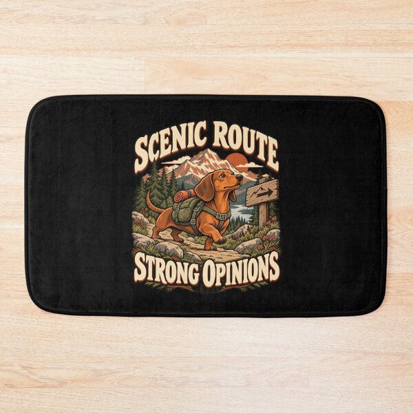 Item preview, Scenic Route Strong Opinions designed and sold by Good Mood Foundry.