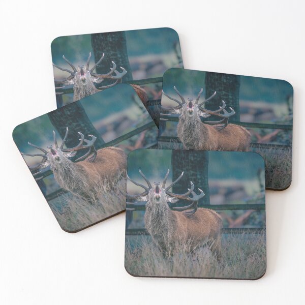 Item preview, Red Deer Stag -Echoes in the Rain designed and sold by Darren Wilkes Wildlife UK.