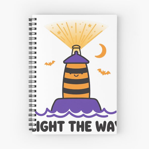 Item preview, Light The Way Cute Haunted Lighthouse Halloween Tee designed and sold by A Light Worker.