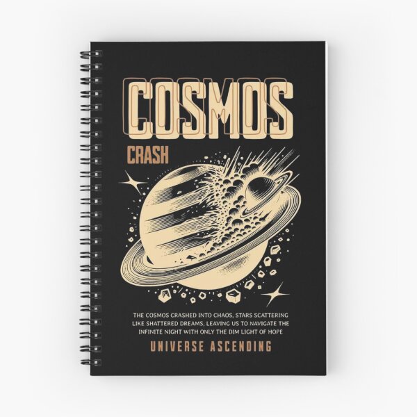 Item preview, Cosmos Crash – Vintage Retro Planet Space Design | Saturn Rings Galaxy Streetwear Graphic designed and sold by Evo Desings.