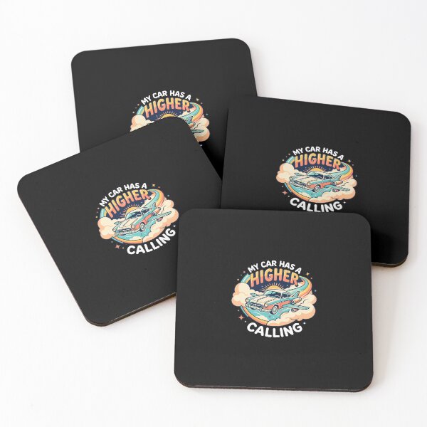 Item preview, My Car Has A Higher Calling Flying Vintage Car designed and sold by AmeliaShirts.