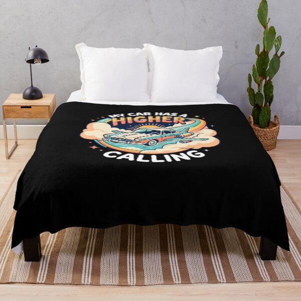 Item preview, My Car Has A Higher Calling Flying Vintage Car designed and sold by AmeliaShirts.