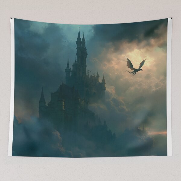 Item preview, The Kingdom Beneath the Dying Sky designed and sold by oanaunciuleanu.