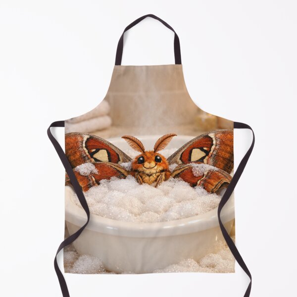 Item preview, Cozy Atlas Moth Bubble Bath designed and sold by Sillytoe.