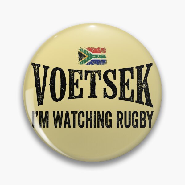 Item preview, South Africa Rugby Voetsek Fan Supporter designed and sold by d247.