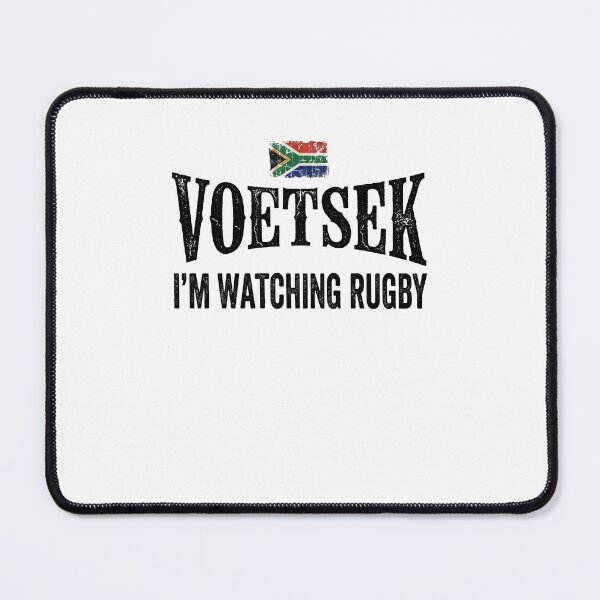 Item preview, South Africa Rugby Voetsek Fan Supporter designed and sold by d247.