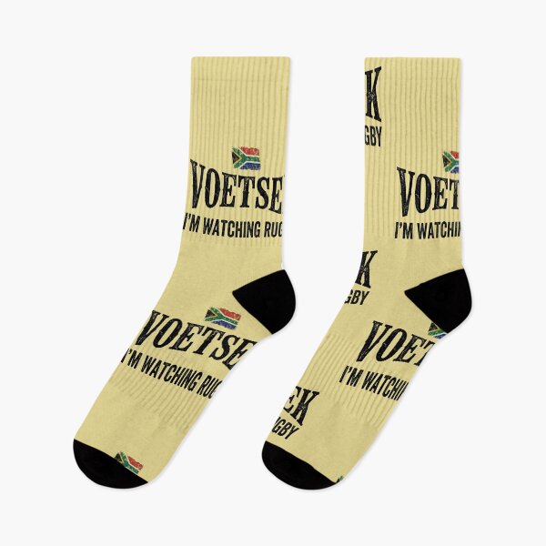 Item preview, South Africa Rugby Voetsek Fan Supporter designed and sold by d247.